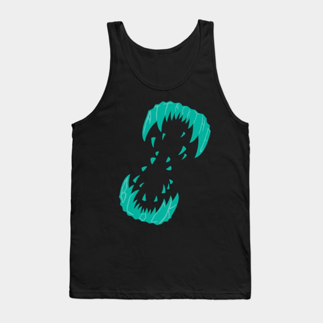 Big Alien Gorilla-Wolf Mother Tank Top by Byway Design